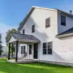 Simple home with front porch