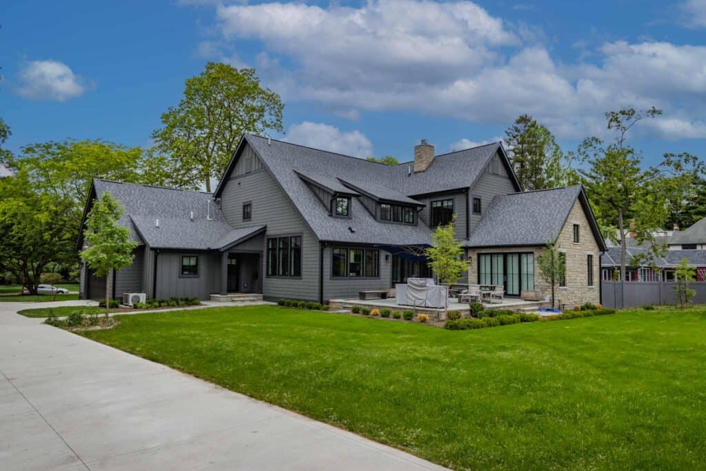 An Amish custom home